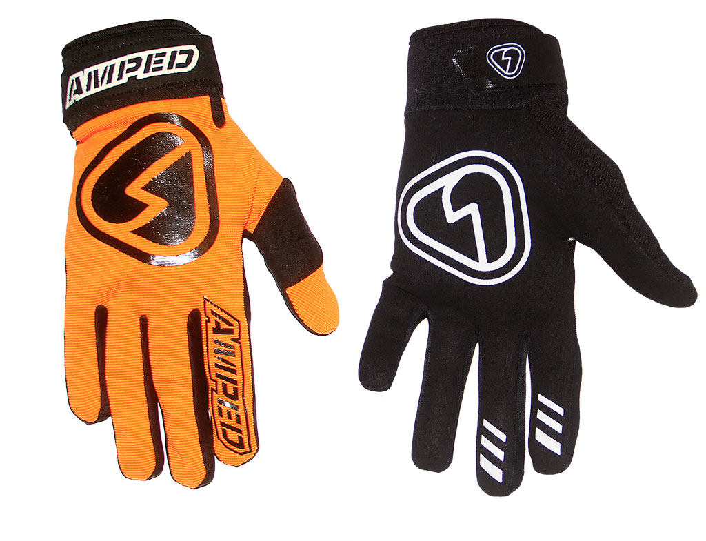 Amped Symbol Riding Gloves